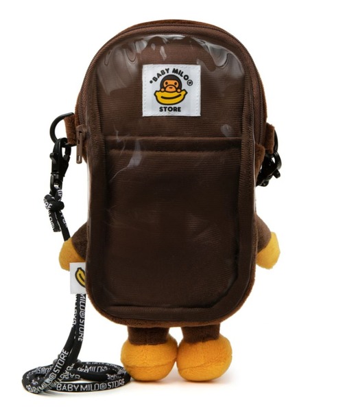 A BATHING APE ショルダーバッグ BABY MILO MOBILE BAG メンズ