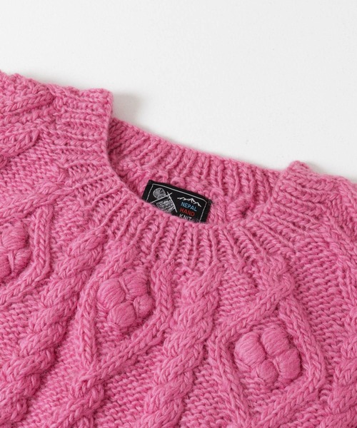 ニット NEPAL HAND KNIT PULLOVER レディース : 78545410 : ZOZOTOWN 
