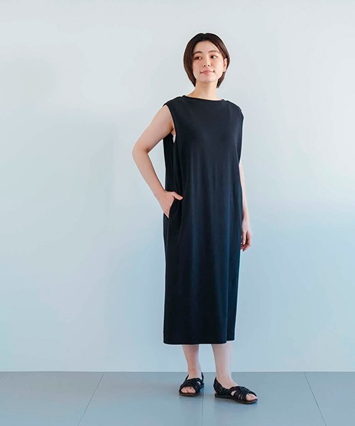 D ワンピース コットンフライス ノースリーブ : ZOZOTOWN Yahoo!店