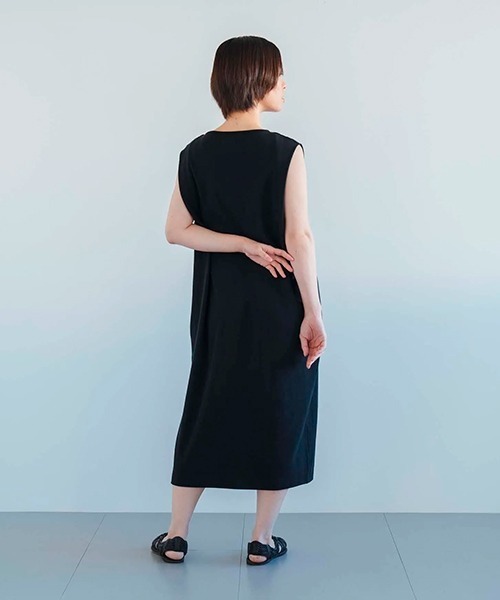 D ワンピース コットンフライス ノースリーブ : ZOZOTOWN Yahoo!店