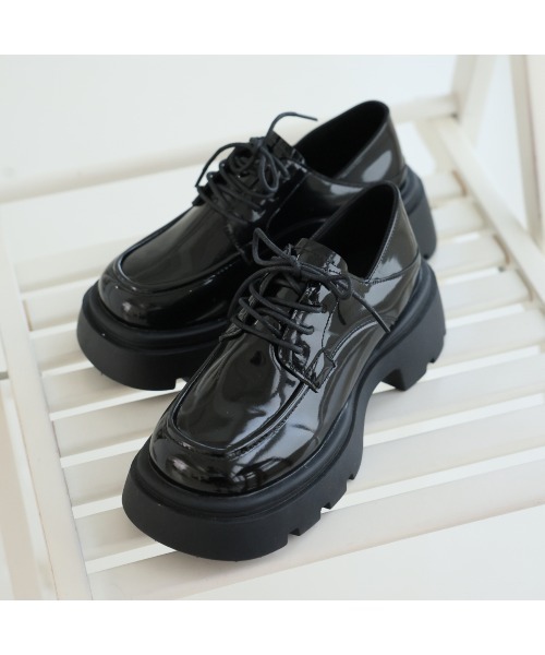 DEMETER（デメテル） ローファー 厚底ソール レースアップ マニッシュ