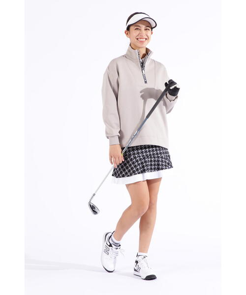 new balance ゴルフ レディース ハーフジップスウェットサイズ3 New Balance Golf（ニューバランスゴルフ） トレーナー スウェット