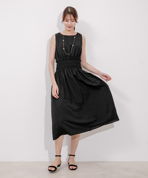 ワンピース JJ様 Shinzone｜ドット ジャガード ドレス ワンピース “DOT JACQUARD