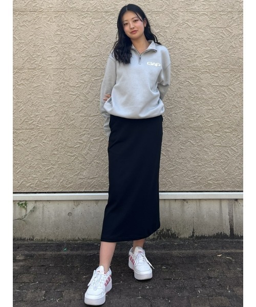 GAP トレーナー スウェット GAPロゴ ハーフジップアップ プル
