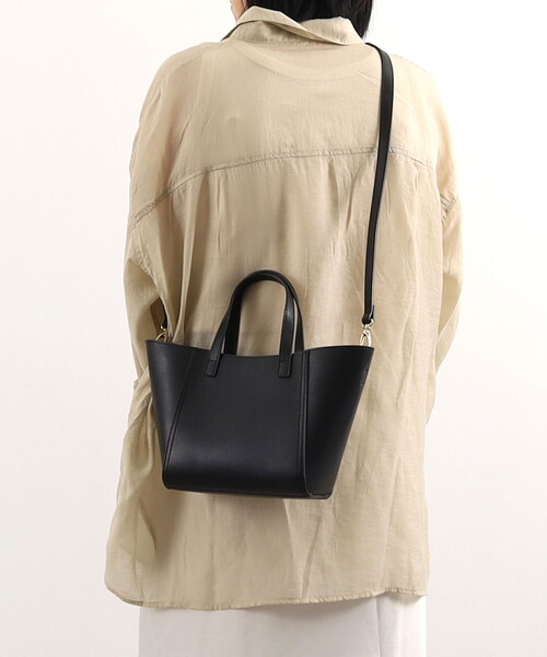 COOCO（クーコ） トートバッグ フェイクレザー2WAYミニトート