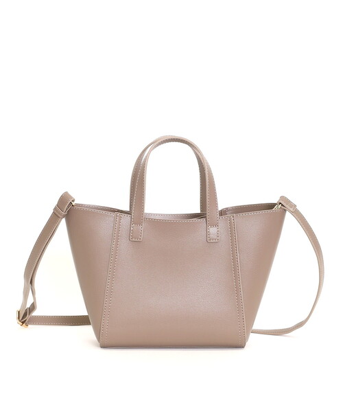 COOCO（クーコ） トートバッグ フェイクレザー2WAYミニトート