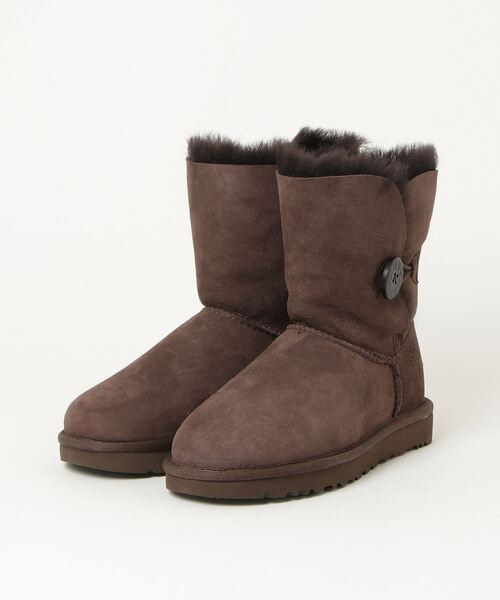 美品★UGG★2way BAILEY BUTTON ムートンブーツ(24㎝) UGG Australia ブーツ 「UGG」WOMENS BAILEY BUTTON II ムートン