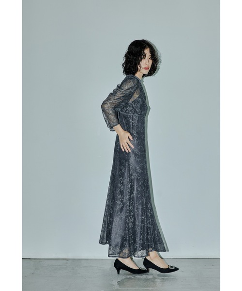 niana（ニアナ） ドレス ラメレースボレロセットワンピース 結婚式