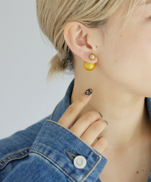 ear PAPILLONNER ピアス 「WEB限定」マットボールピアス レディース 