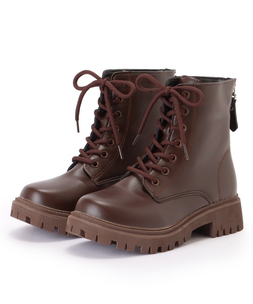 Lace Ladies（レースレディース） ブーツ レザー調 バックファスナー