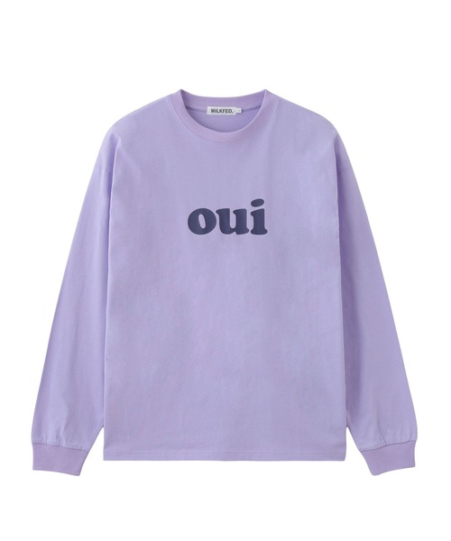 tシャツ OUI WIDE L/S TEE レディース メンズ