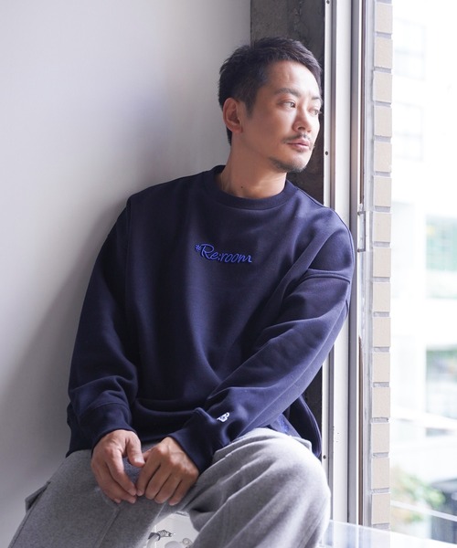 Re:room（リルーム） トレーナー スウェット 3Dロゴビッグトレーナー
