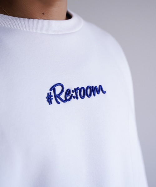 Re:room（リルーム） トレーナー スウェット 3Dロゴビッグトレーナー