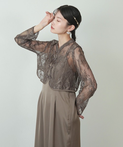 kana」 コンビワンピース M アッシュブラウン レディース : 88622410  