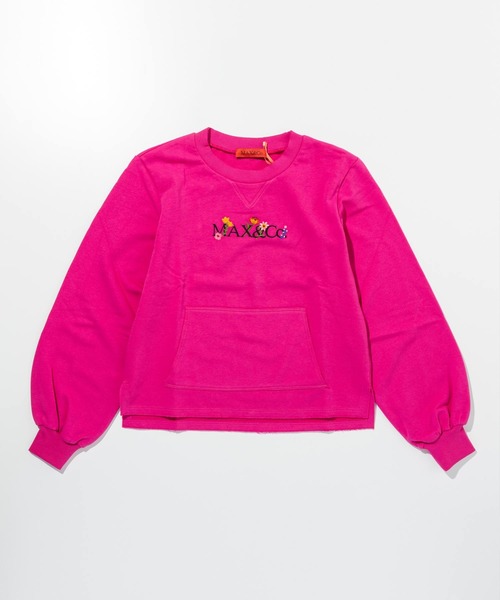 トレーナー 入学式 Max＆Co.(マックスアンドコー)Kids ＆ Junior ワンポイントブランドロゴスウェットプルオーバー