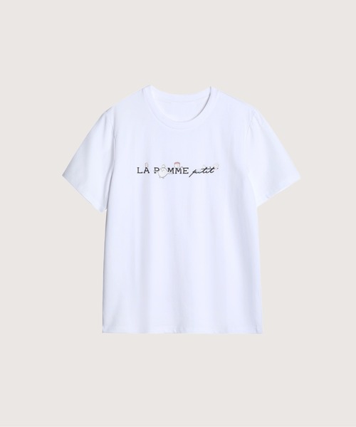 tシャツ Yawame × LA POMME petit Simple Logo T レディース