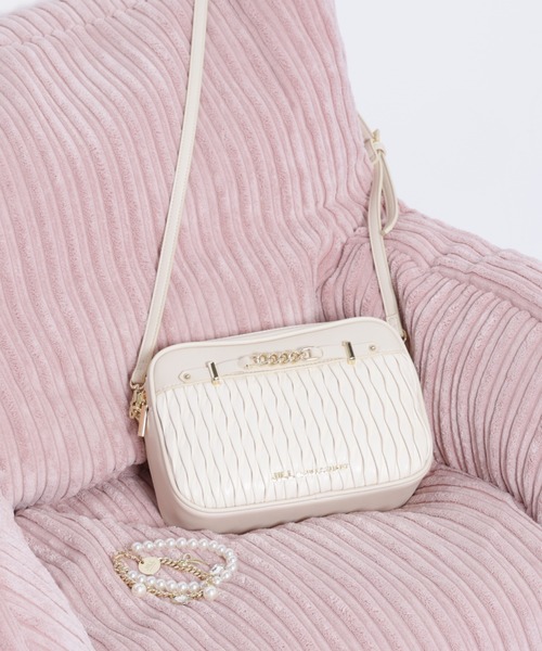JILLSTUART ショルダーバッグ パフィーポシェット ホワイト ジルバイ パフィーポシェット(504683938) | ジル バイ ジル スチュアート