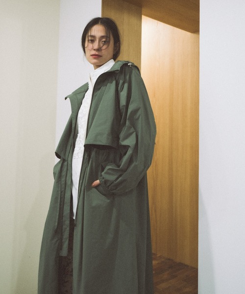 新品　Audrey and John Wad コート　アウター Audrey and John Wad オードリーアンドジョンワッド リブ付き