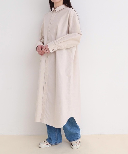 I am I in fact（アイアムアイインファクト） シャツワンピース 40