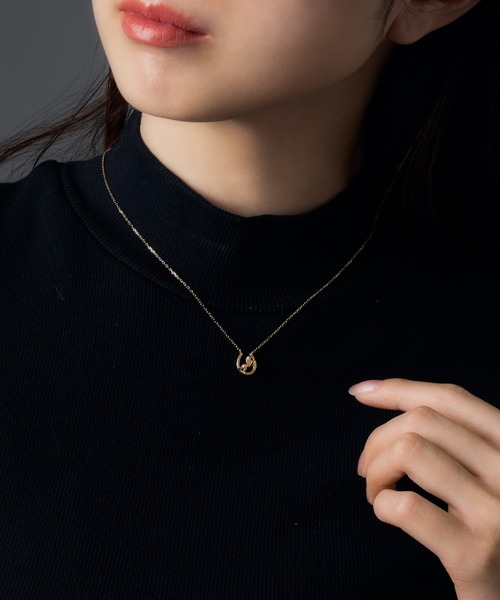 Jewel closet by L&Co. ネックレス K18 馬蹄/ホースシュー ネックレス