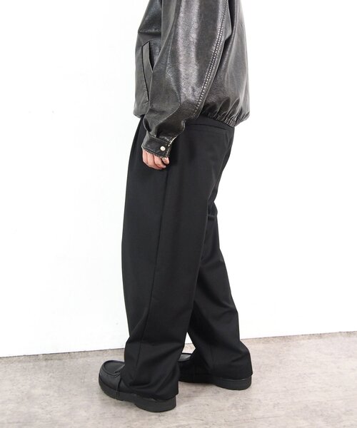 BlessU グレー ワイドパンツ BLESSU グレー ワイドパンツ