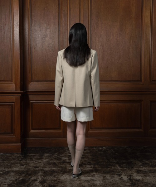 I_am サロペット オーバーオール tuck short all in one