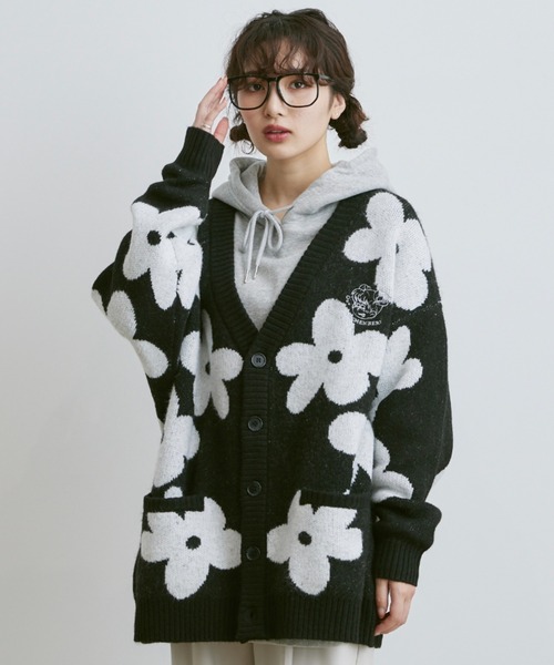 Remember. ニットカーディガン SMALL イエロー メンズ : ZOZOTOWN