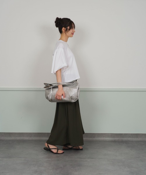 ■ほぼ新品　コルソローマ オープントゥ クロス　サンダル シルバー　銀 □ほぼ新品 コルソローマ オープントゥ クロス サンダル