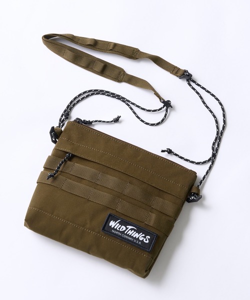 WILD THINGS×hobo サコッシュ hoboが「WILD THINGS」と「DANNER」とコラボ！コヨーテカラーの
