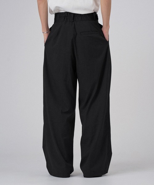 ONCILY スラックス TUCK WIDE GURKHA SLACKS / タックワイド