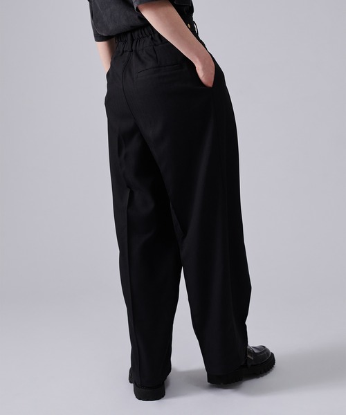 ONCILY スラックス TUCK WIDE GURKHA SLACKS / タックワイド