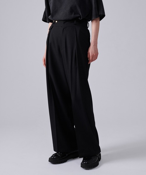 TUCK WIDE GURKHA SLACKS / タックワイドグルカスラックス セール】TUCK WIDE GURKHA SLACKS / タックワイドグルカ
