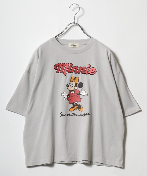 Disney tシャツ Disney（ディズニー）キャラクタープリント