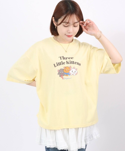 tシャツ レディース トップス レディースtシャツ レディーストップス レディースティーシャツ Disney ディズニー キャラクター プリント おしゃれ Disney tシャツ レディース 半袖 トップス レディースtシャツ