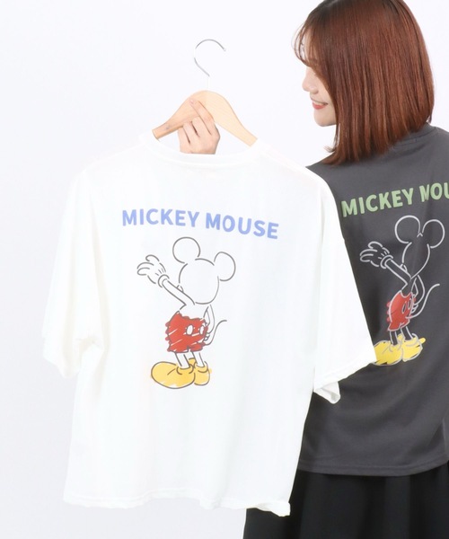 Disney tシャツ Disney（ディズニー）キャラクタープリント