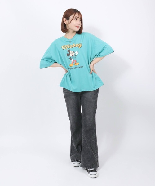 ☆Disneyland限定☆レディース用 70周年 お城&ロゴ Tシャツ ディズニーランド70周年グッズが日本ディズニーストアで発売
