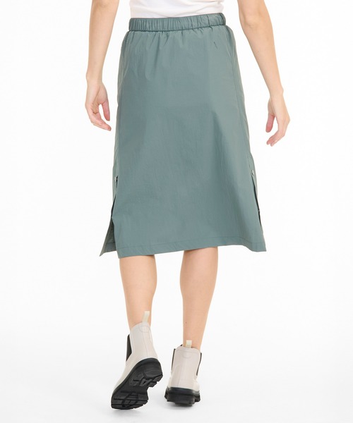 AIGLE（エーグル） スカート UVカット 撥水 ストラップ 裾スリット