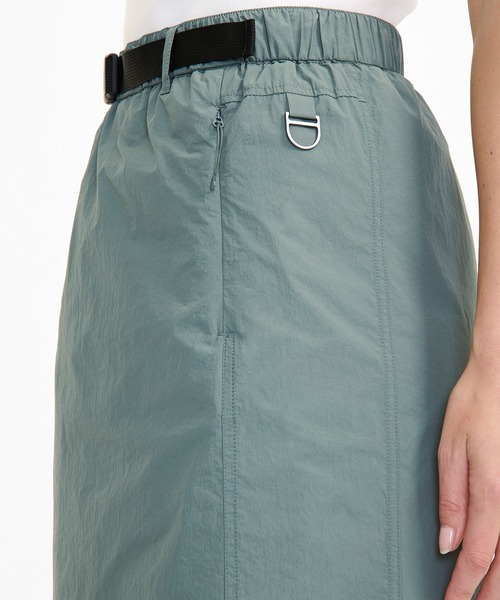 AIGLE（エーグル） スカート UVカット 撥水 ストラップ 裾スリット