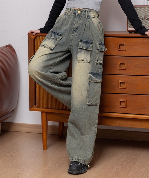 DAY CLOSET ジーンズ デニム デニムパンツ レディース 旬のY2K