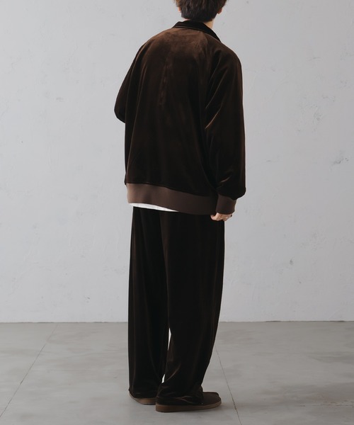 「epnok」 イージーパンツ MEDIUM ブラウン メンズ_画像5