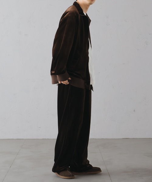 「epnok」 イージーパンツ MEDIUM ブラウン メンズ_画像6