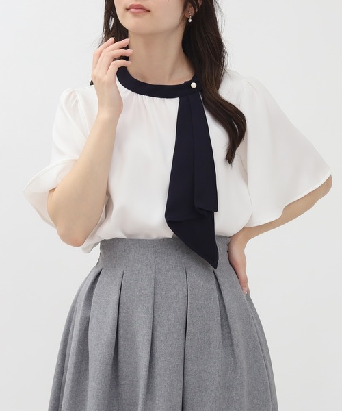 TRUDEA（トルディア） ブラウス シャツ 「UVカット，防汚加工