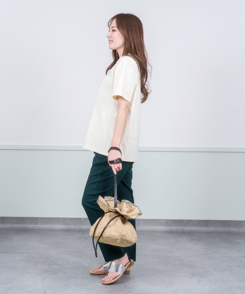 MADE IN MADA ショルダーバッグ　カゴバッグ　大きめ MADE IN MADA かごバッグ カゴバッグ 「MADE /メイドインマダ