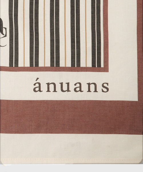 anuans スカーフ バンダナ マルチスカーフ レディース