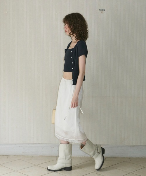 カーディガン 2way rib cardigan set / 2wayリブカーディガンセット レディース GIUNON カーディガン 2way rib cardigan set / 2wayリブ