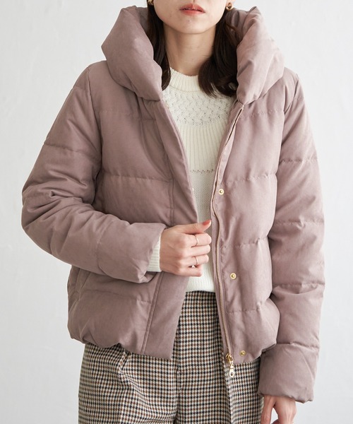 ikka（イッカ） ダウンジャケット M マジェンタ レディース : ZOZOTOWN