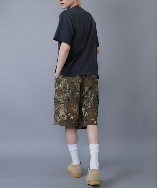 SCULPTOR camo柄　ハーフパンツ　カーゴパンツ SCULPTOR(スカルプター) ショートパンツ(レディース) - 海外通販