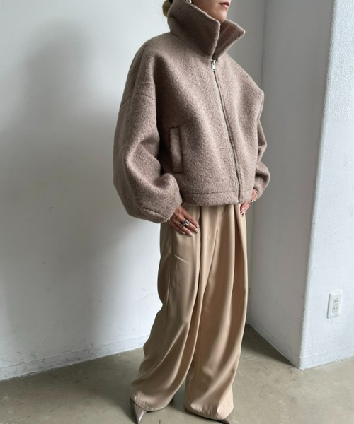 AIC. ジップアップブルゾン FREE ブラック レディース : ZOZOTOWN