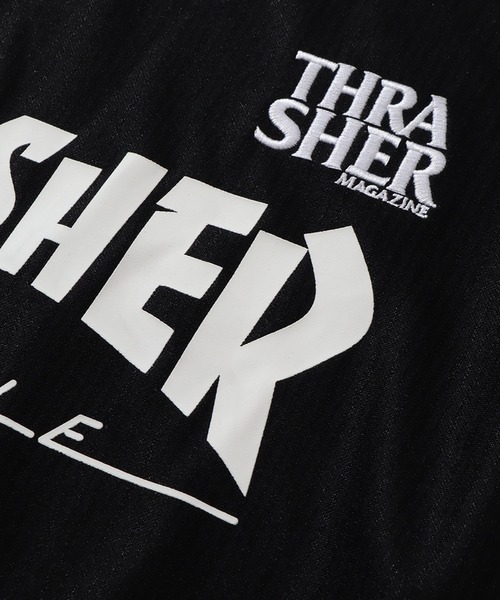 「THRASHER」 長袖Tシャツ X-LARGE ブラック メンズ