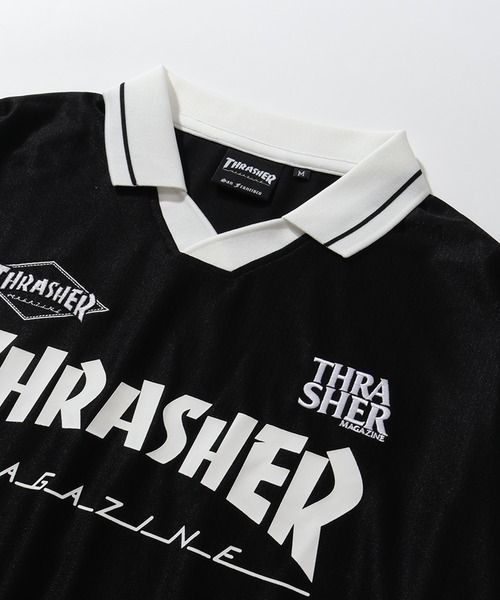 「THRASHER」 長袖Tシャツ X-LARGE ブラック メンズ